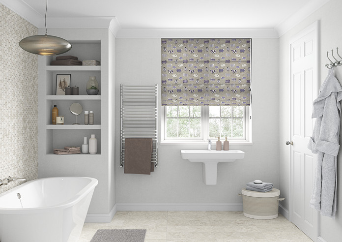 Baa Baa, Lavender - Roman Blind - Image 5